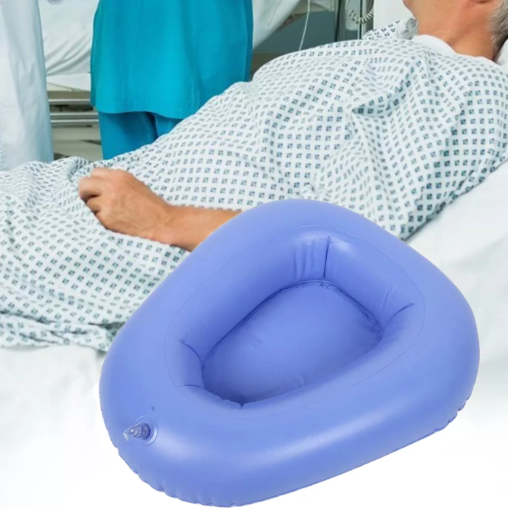 Bassin de Lit Gonflable, Lavable et Anti-Escarres