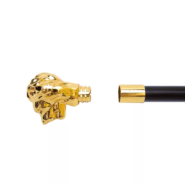 Canne Tête de Tion Canne de Marche Décorative – Image 5