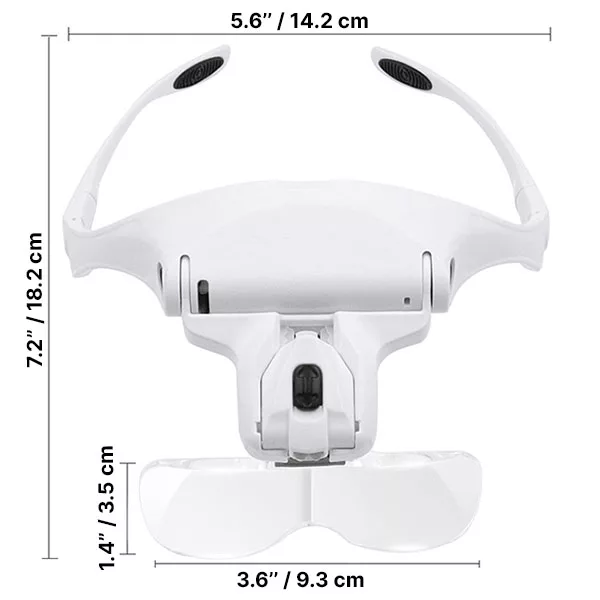 Lunettes Grossissantes avec Lumière LED – Image 7